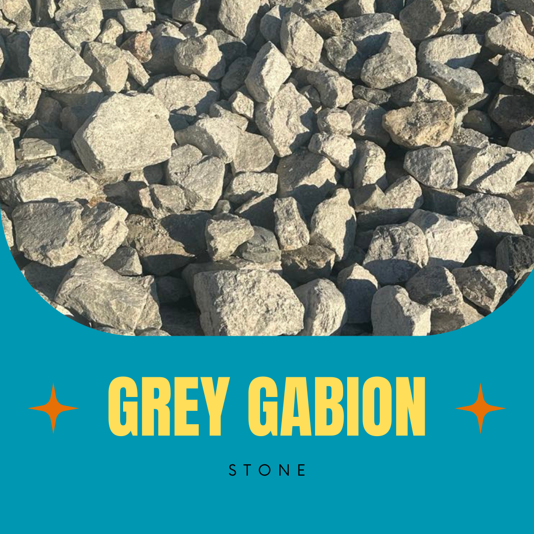 Grey Gabion Stone