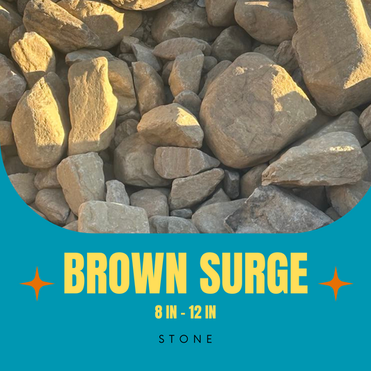 Brown Surge Stone (8-12 in)