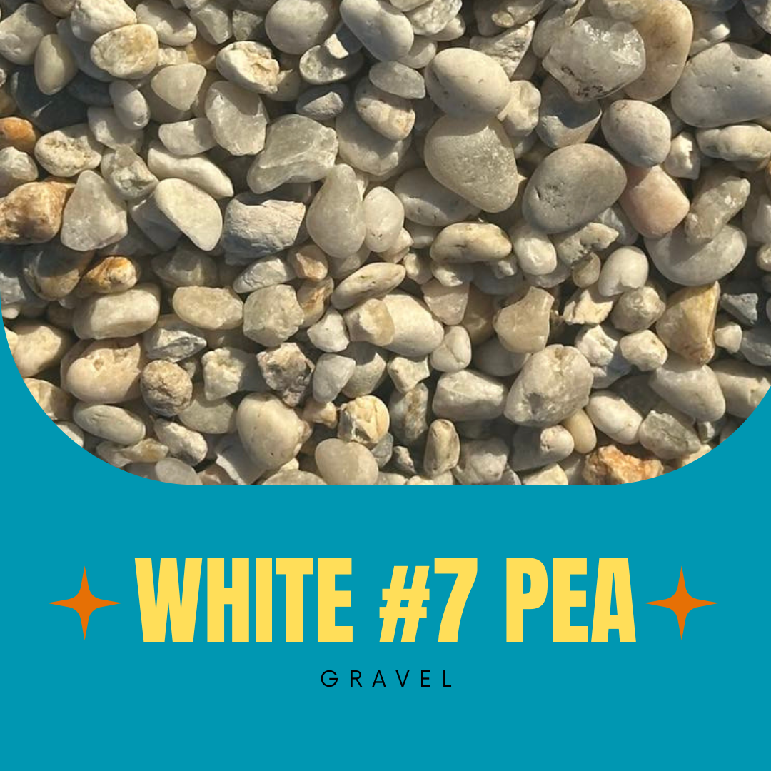 White #7 Pea Gravel